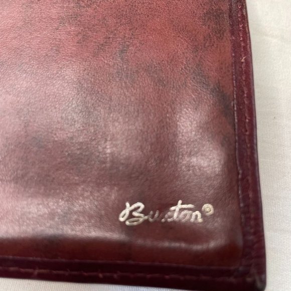 Buxton Heiress Clutch Wallet Top Grain Cowhide Leather Black u Coin Purse CC Slo - Picture 7 of 7